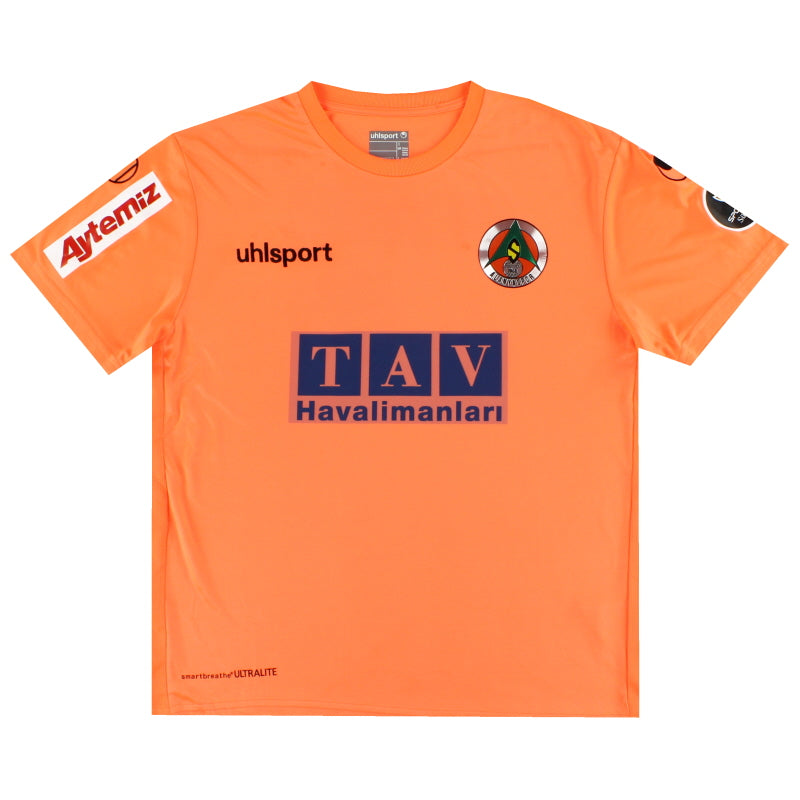 2018-19 Alanyaspor Uhlsport Home Shirt *As New* L  Football Shirt