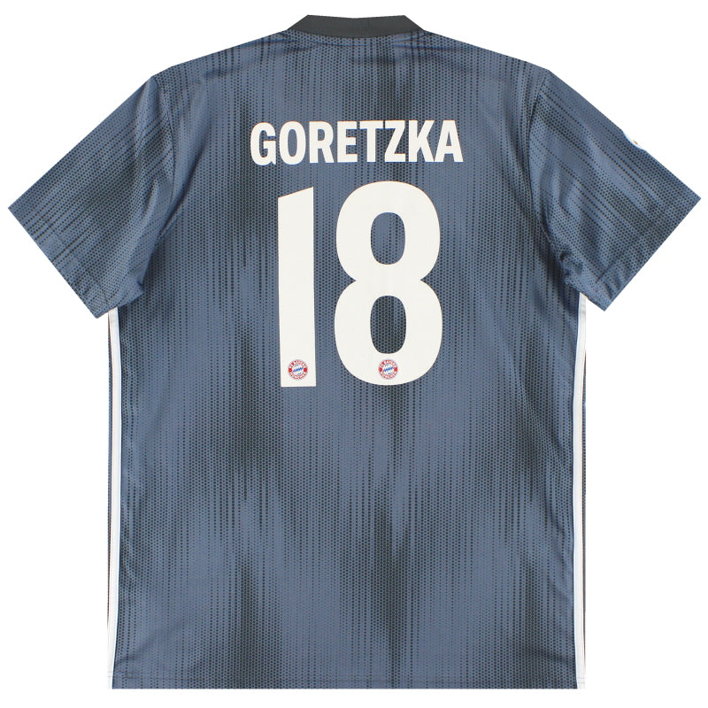 2018-19 Bayern Munich adidas Third Shirt Goretzka #18 L Football Shirt