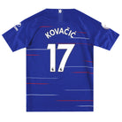 2018-19 Chelsea Nike Home Shirt Kovacic #17 L.Boys Football Shirt