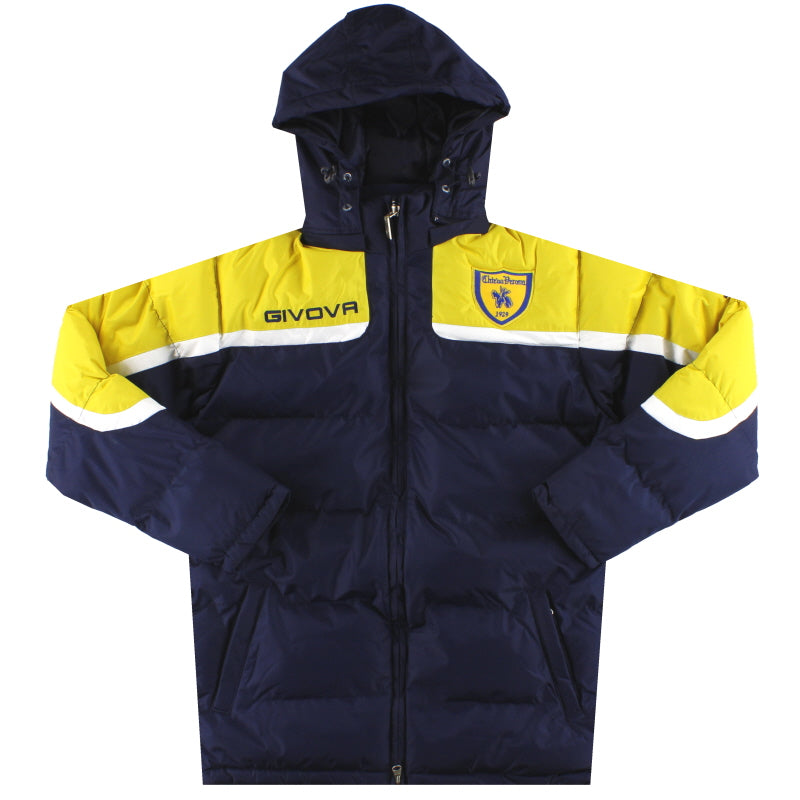 2018-19 Chievo Verona Givova Bench Coat *BNIB* XS Jacket