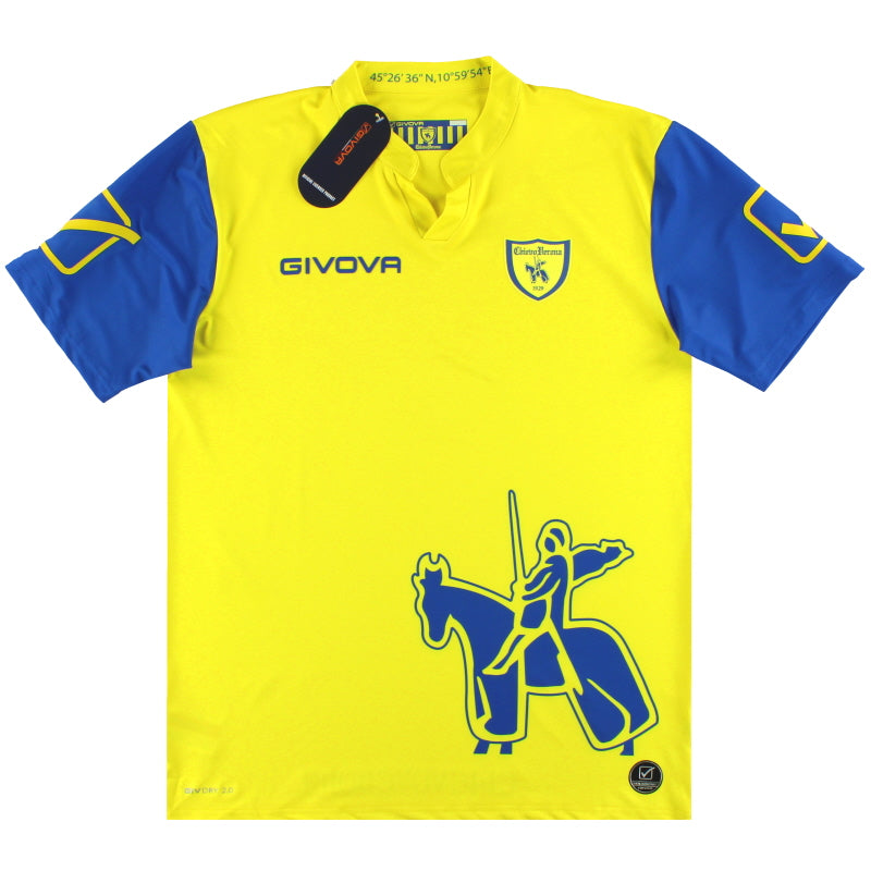 2020-21 Chievo Verona Givova Home Shirt *BNIB* Football Shirt