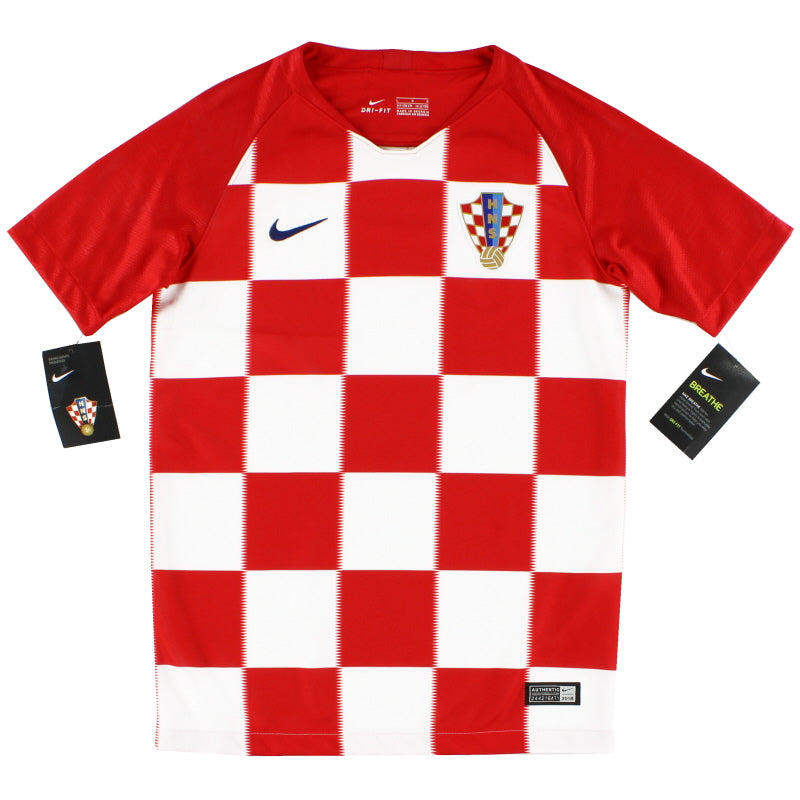 2018-19 Croatia Home Shirt *w/tags* XL.Boys Football Shirt