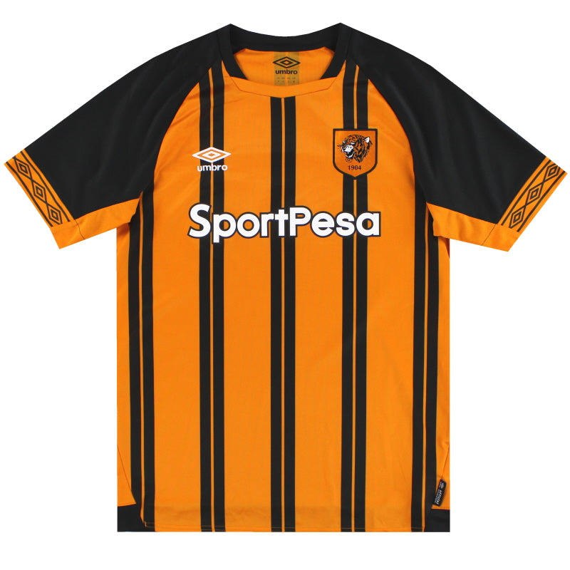 2018-19 Hull City Umbro Home Shirt M Football Shirt