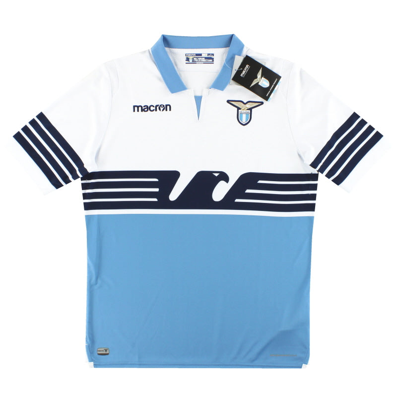 2018-19 Lazio Macron Home Shirt *BNIB* M.Boys Football Shirt