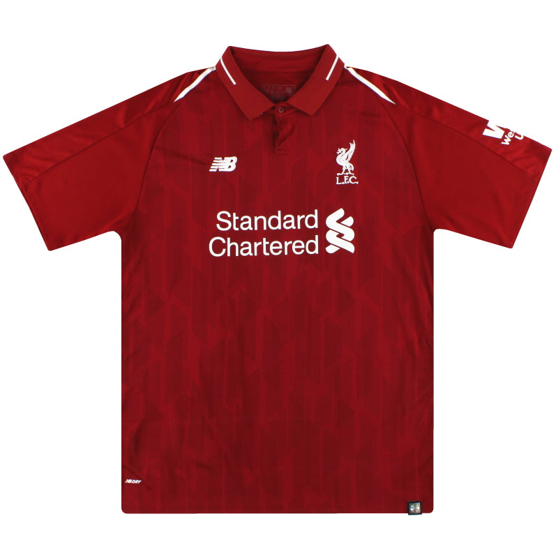 2018-19 Liverpool New Balance Home Shirt XL Football Shirt