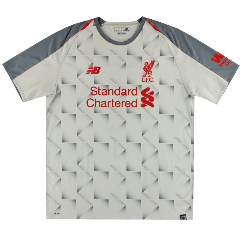 2018-19 Liverpool New Balance Third Shirt S Football Shirt