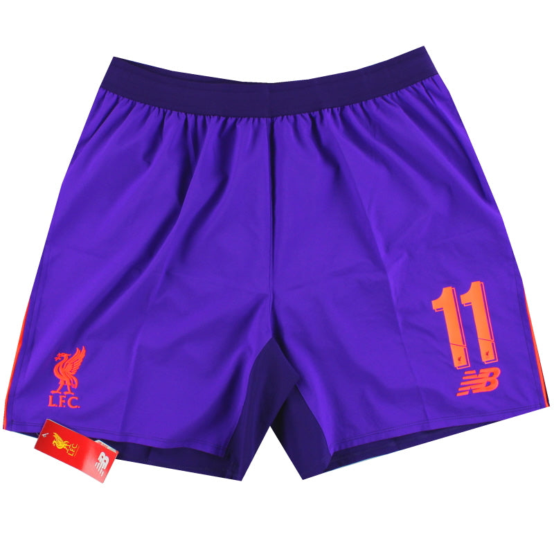 2018-19 Liverpool New Balance Away Shorts #11 *w/tags* XL Football Shorts