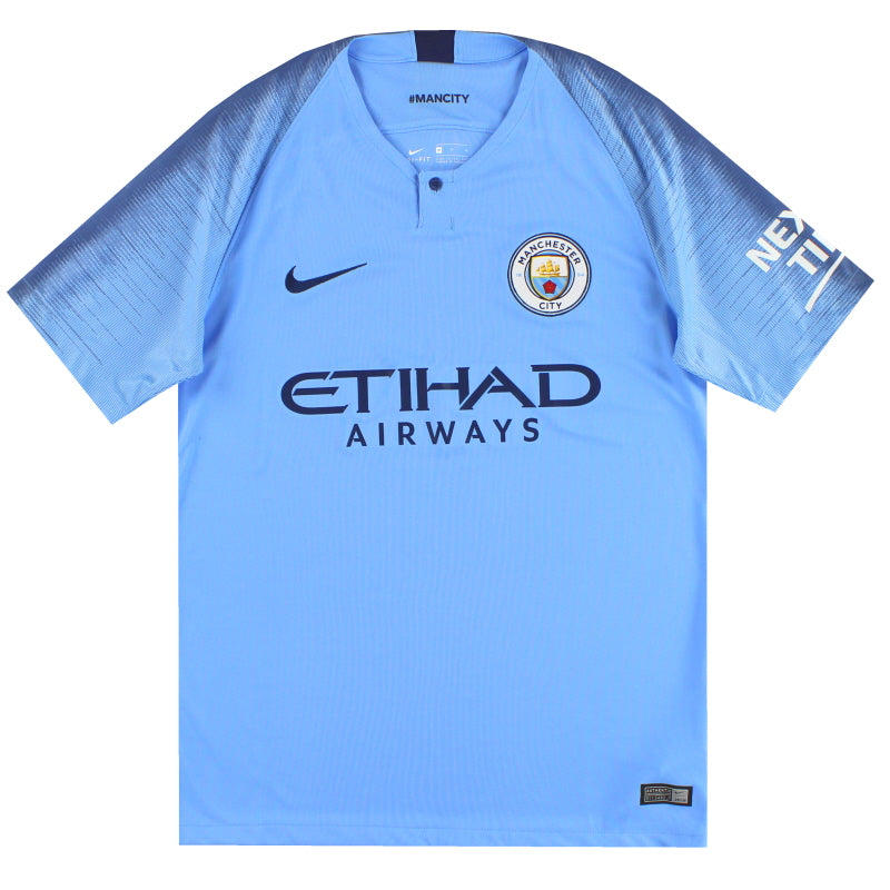 2018-19 Manchester City Nike Home Shirt M Football Shirt