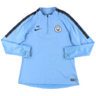 2018-19 Manchester City Nike Player Issue 1/4 Zip Training Top 'HS' M Football Shirt