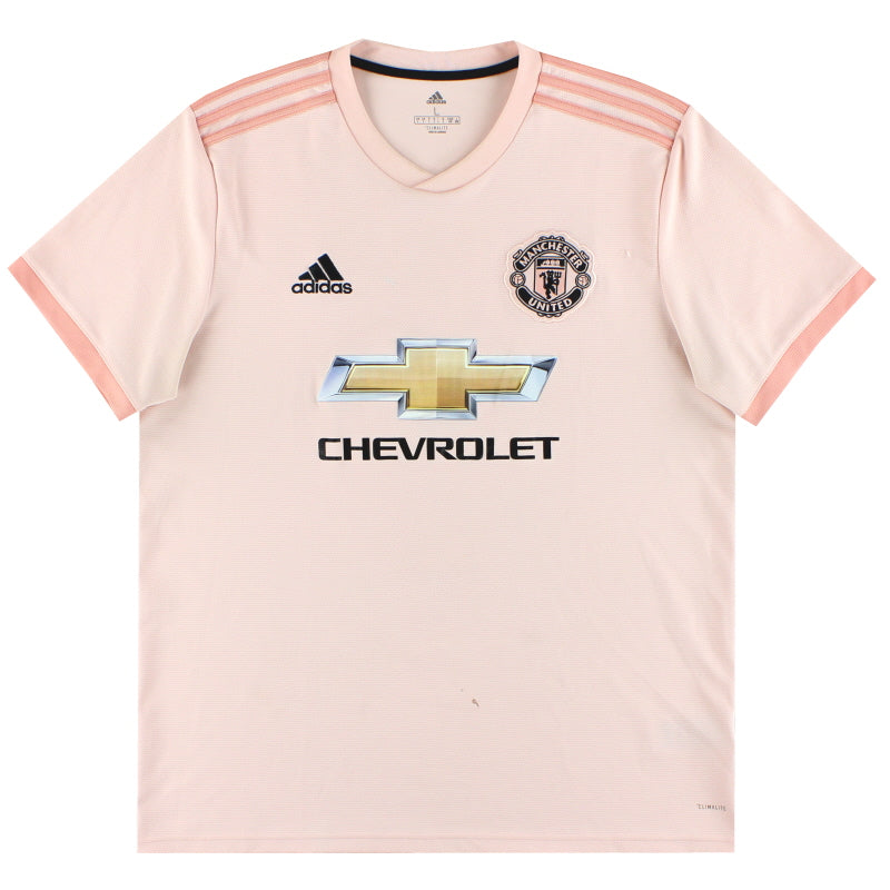 2018-19 Manchester United adidas Away Shirt L Football Shirt