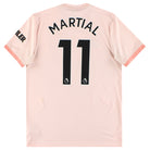 2018-19 Manchester United adidas Away Shirt Martial #11 M Football Shirt