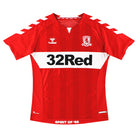 2018-19 Middlesbrough Hummel Home Shirt M Football Shirt