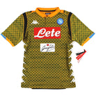 2018-19 Napoli Kappa Kombat Goalkeeper Shirt *BNIB* Football Shirt