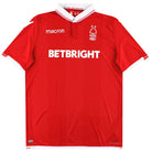 2018-19 Nottingham Forest Macron Home Shirt L Football Shirt