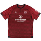 2018-19 Nurnberg Umbro Home Shirt *As New* S.Boys Football Shirt