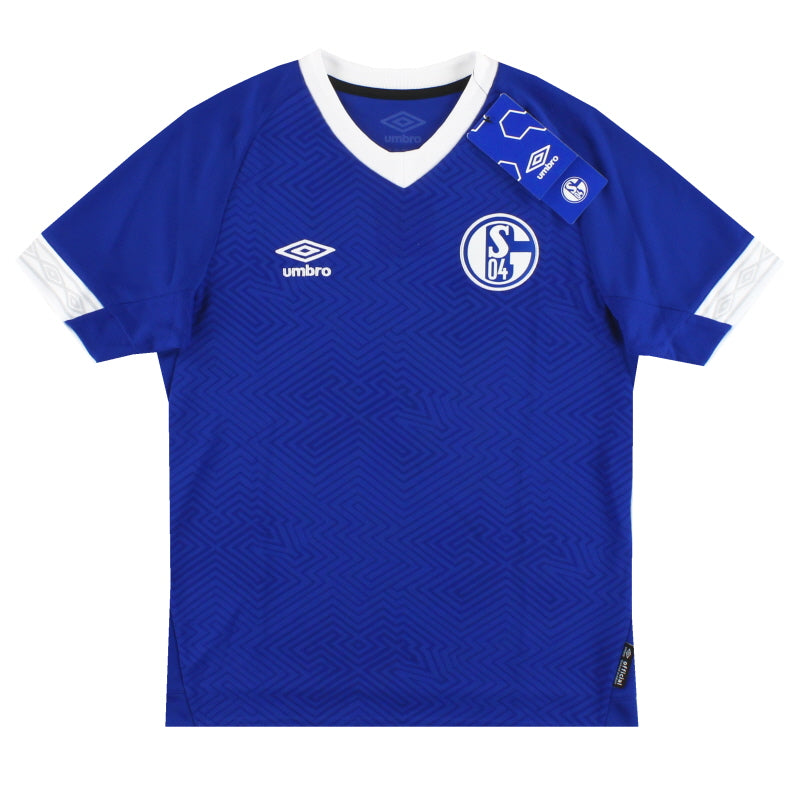 2018-19 Schalke Umbro Home Shirt *w/tags* Y Football Shirt