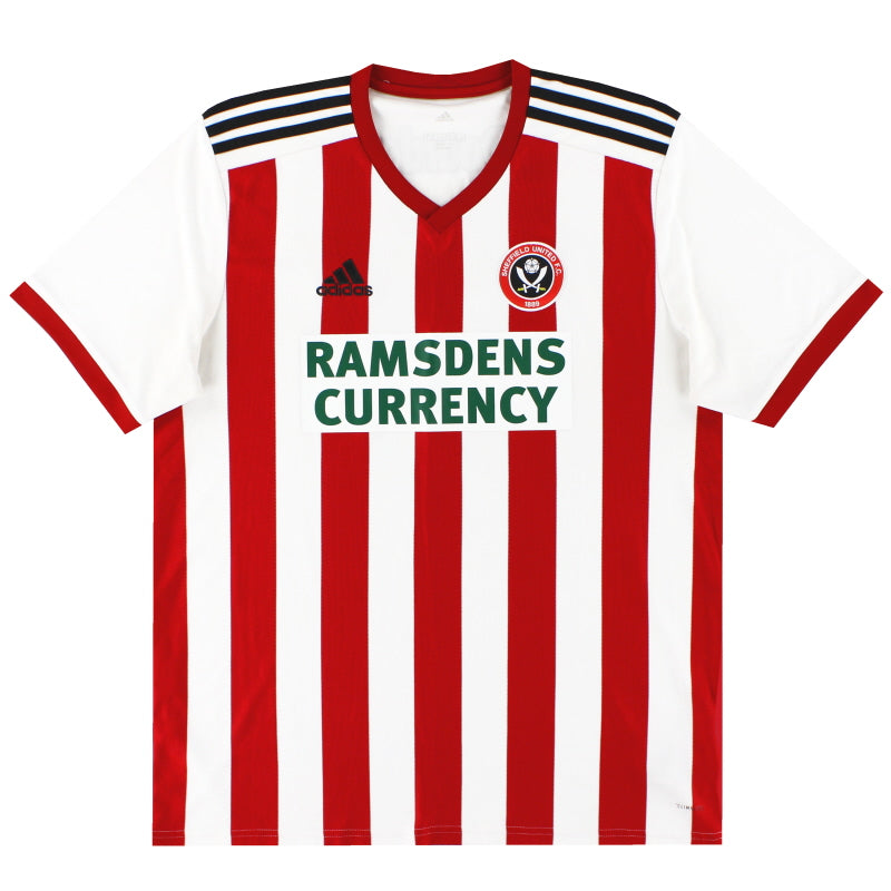 2018-19 Sheffield United adidas Home Shirt L Football Shirt