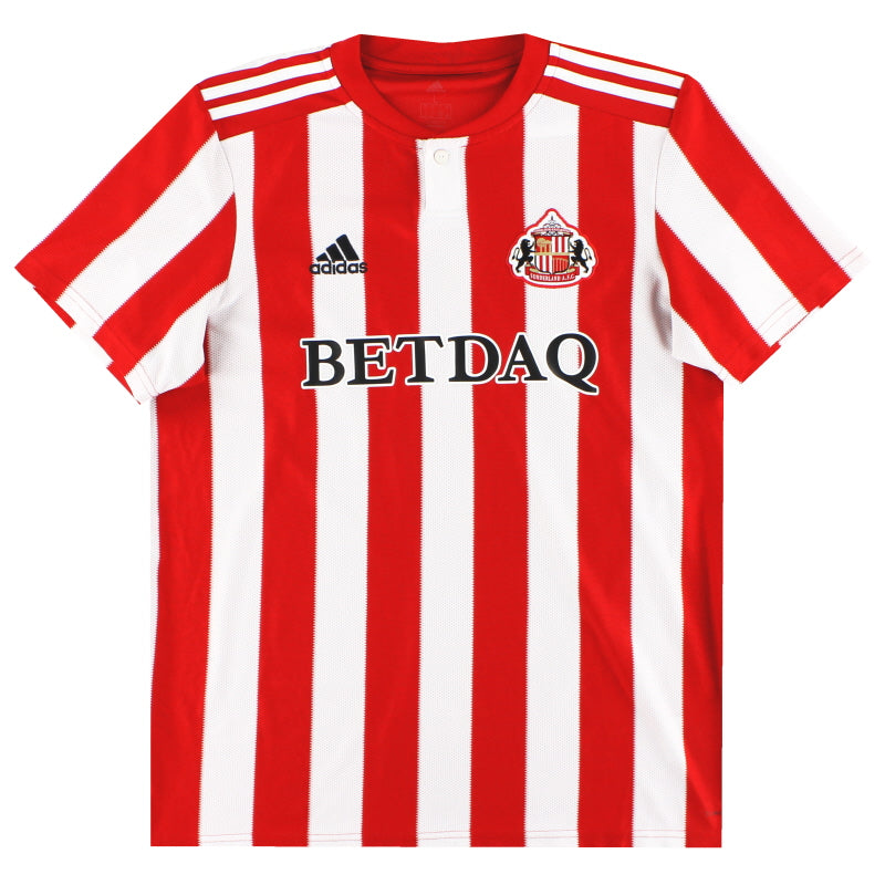 2018-19 Sunderland adidas Home Shirt L Football Shirt