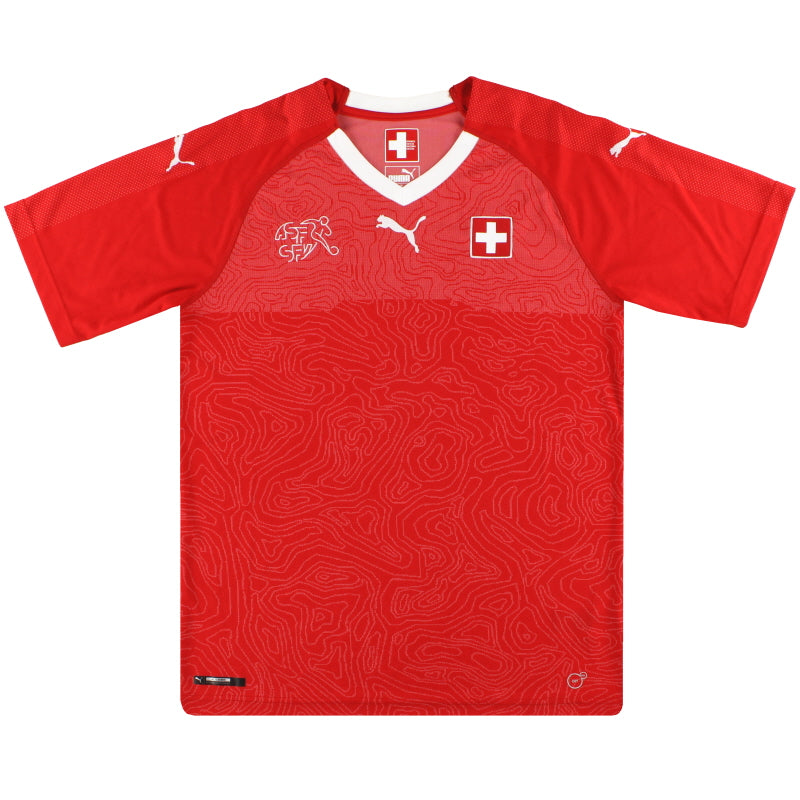 2018-19 Switzerland Puma Home Shirt S Football Shirt