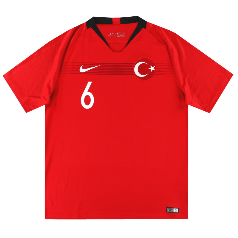 2018-19 Turkey Nike Home Shirt #6 *As New* L Football Shirt