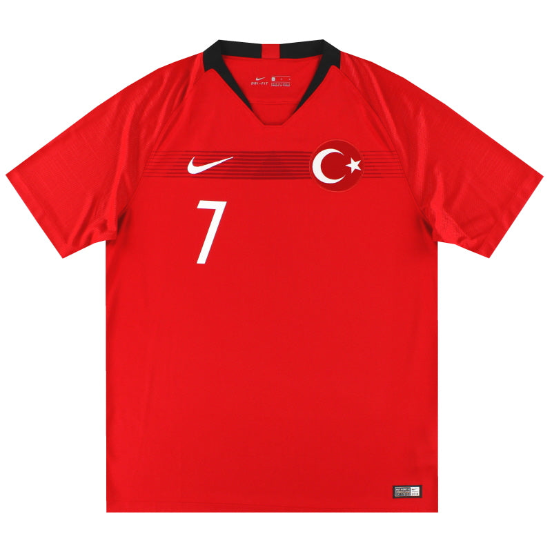 2018-19 Turkey Nike Home Shirt #7 *As New* L Football Shirt