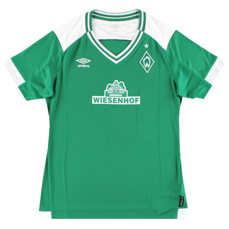 2018-19 Werder Bremen Umbro Home Shirt *As New* Women's 12 Football Shirt