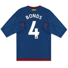 2018-19 West Ham Umbro Away Shirt L/S Bonds #4 *Mint* S Football Shirt