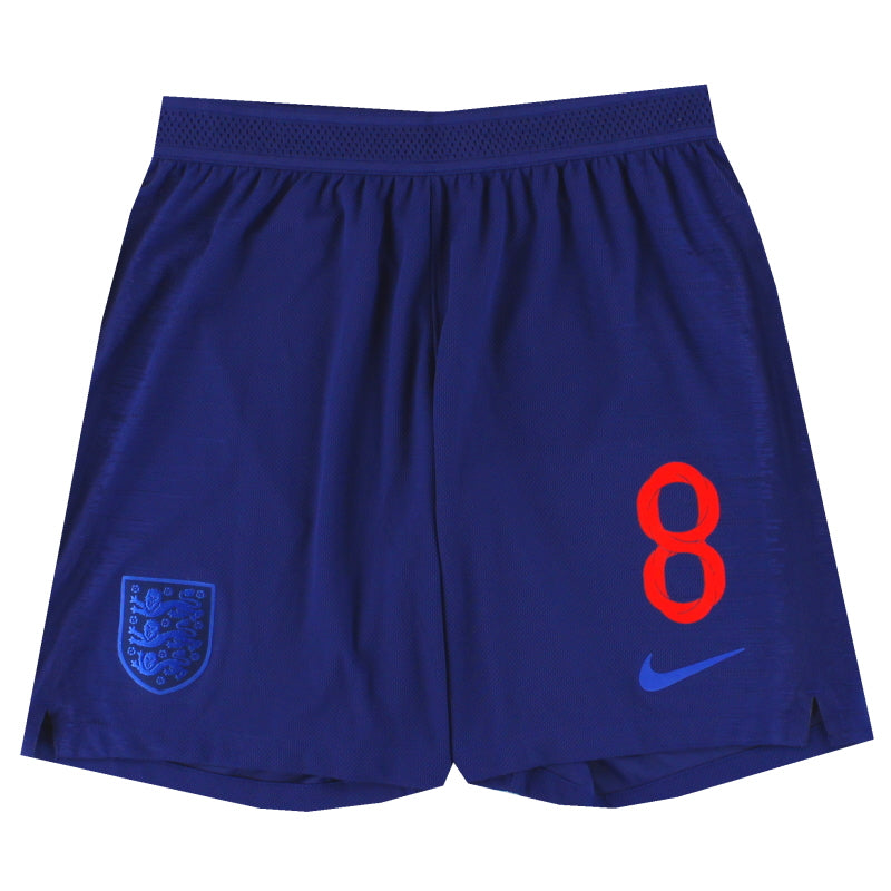 2018-20 England Nike Player Issue Home Shorts #8 *As New* M Football Shorts