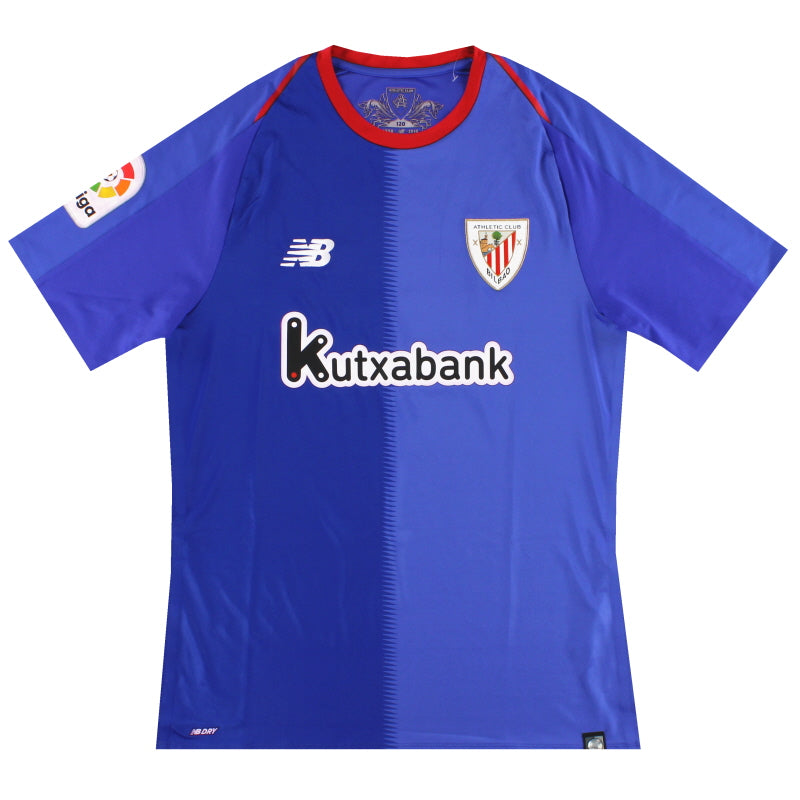 2018-19 Athletic Bilbao New Balance '120 year' Away Shirt L Football Shirt