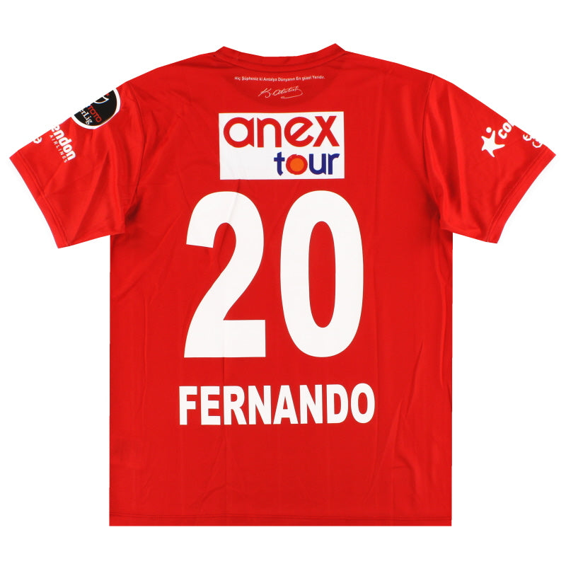 2021-22 Antalyaspor Player Issue Third Shirt Fernando #20 L Football Shirt