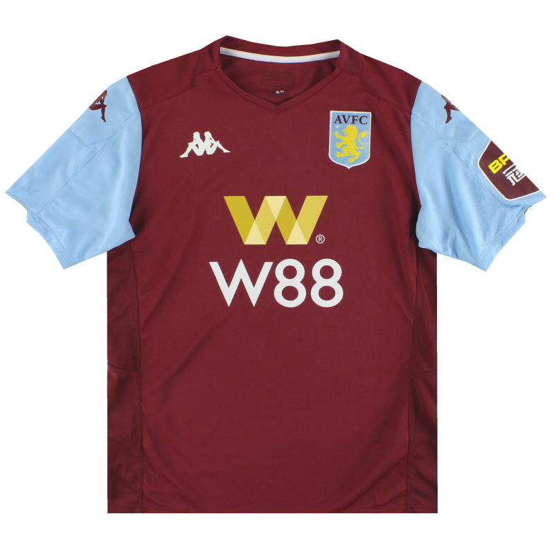 2019-20 Aston Villa Kappa Home Shirt XXL Football Shirt