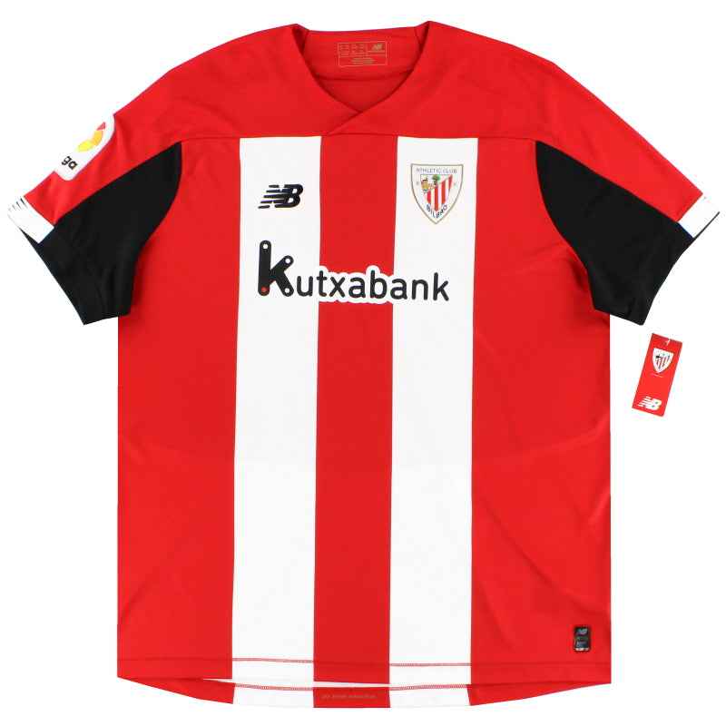 2019-20 Athletic Bilbao New Balance Home Shirt *w/tags* S.Boys Football Shirt