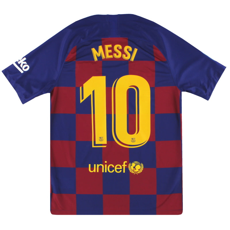 2019-20 Barcelona Nike Home Shirt Messi #10 *w/tags* M Football Shirt