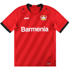 2019-20 Bayer Leverkusen Jako Home Shirt *BNIB* S.Boys Football Shirt