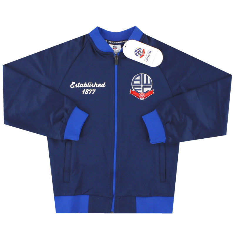 2019-20 Bolton Established 1877 Full Zip Training Top *BNIB* S.Boys Football Shirt