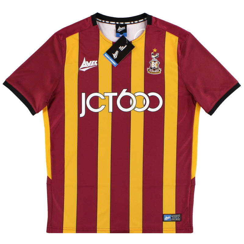 2019-20 Bradford City Avec Home Shirt *BNIB* S Football Shirt