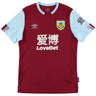 2019-20 Burnley Umbro Home Shirt XXL Football Shirt