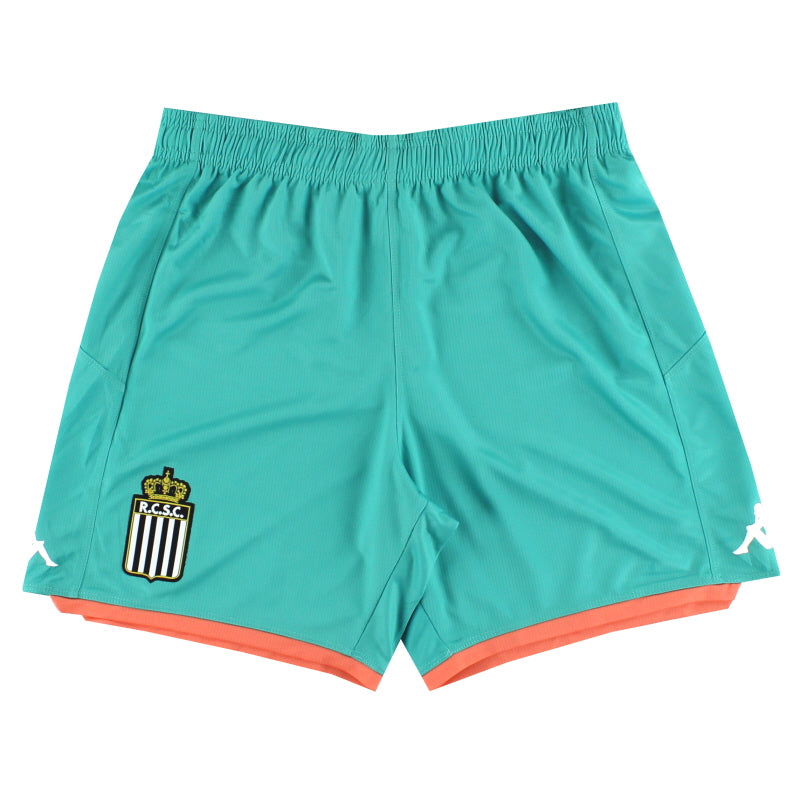 2019-20 Charleroi Kappa Kombat Away Shorts *As New* L Football Shorts