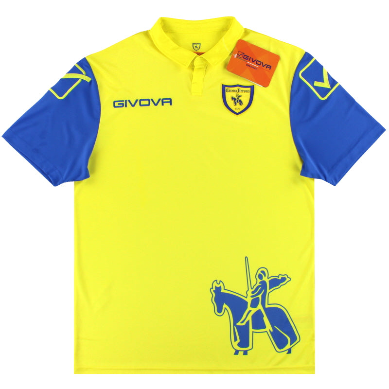 2019-20 Chievo Verona Givova Home Shirt *BNIB* M Football Shirt