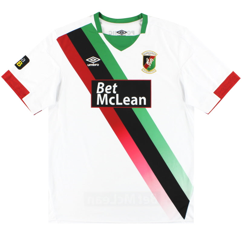 2019-20 Glentoran Umbro Away Shirt *As New* 4XL Football Shirt