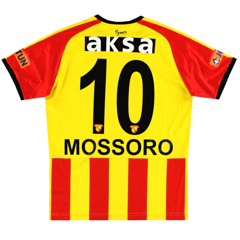 2019-20 Goztepe Puma Player Issue Home Shirt Mossoro #10 *As New* S Football Shirt