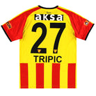 2019-20 Goztepe Puma Player Issue Home Shirt Tripic #27 *As New* S Football Shirt