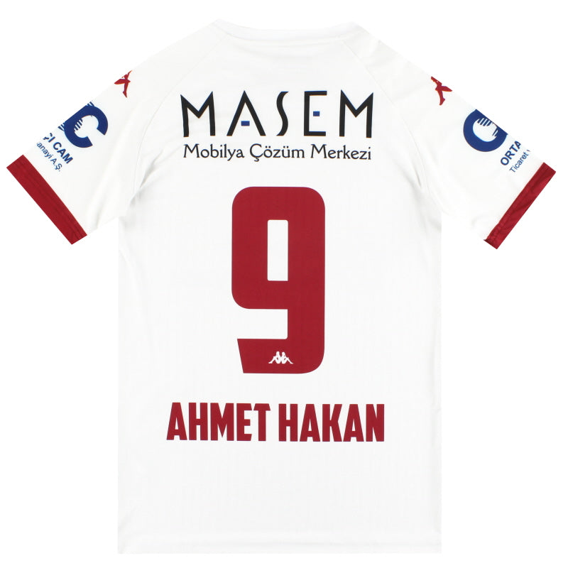 2019-20 Inegolspor Player Issue Away Shirt Ahmet Hakan #9 *As New* M Football Shirt