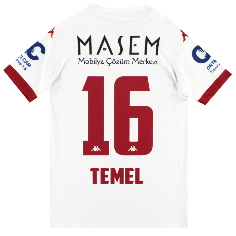 2019-20 Inegolspor Player Issue Away Shirt Temel #16 *As New* M Football Shirt