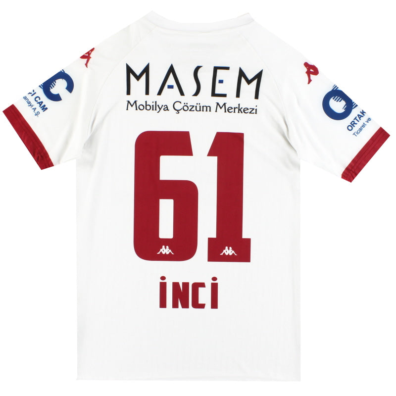 2019-20 Inegolspor Player Issue Away Shirt Inci #61 *As New* M Football Shirt