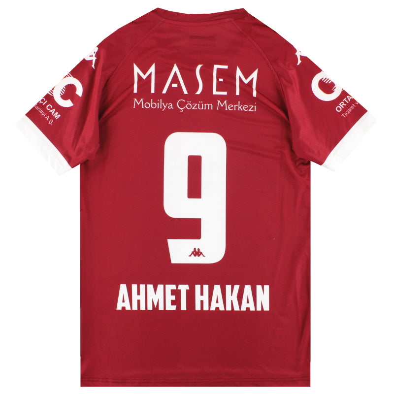 2019-20 Inegolspor Player Issue Third Shirt Ahmet Hakan #9 *As New* M Football Shirt