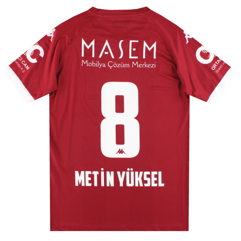 2019-20 Inegolspor Player Issue Home Shirt Metin Yuksel #8 *As New* L Football Shirt