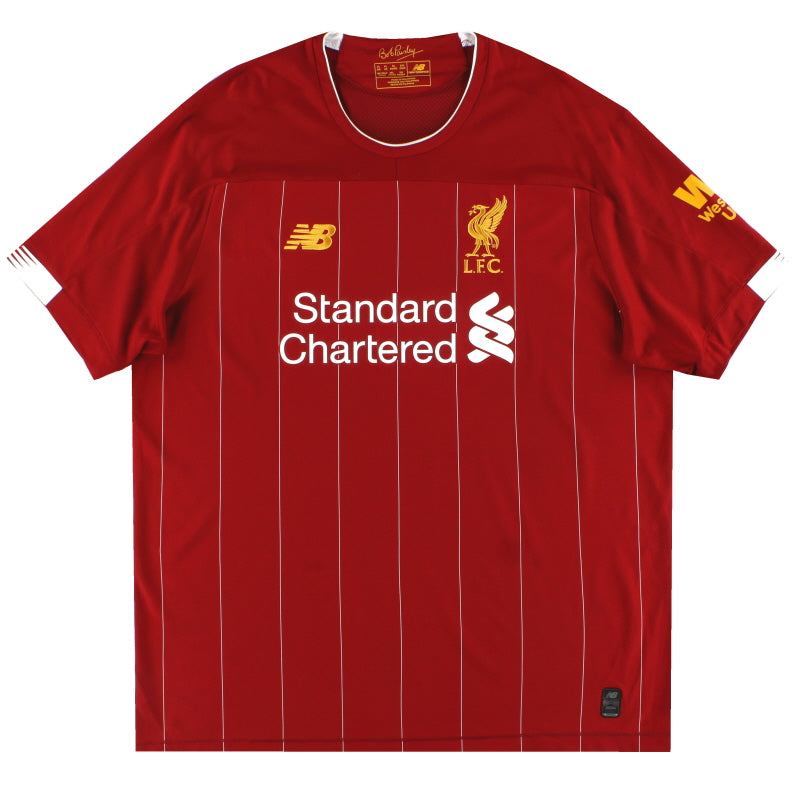 2019-20 Liverpool New Balance Home Shirt XL Football Shirt