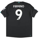 2019-20 Liverpool New Balance Third Shirt Firmino #9 *As New* XL Football Shirt