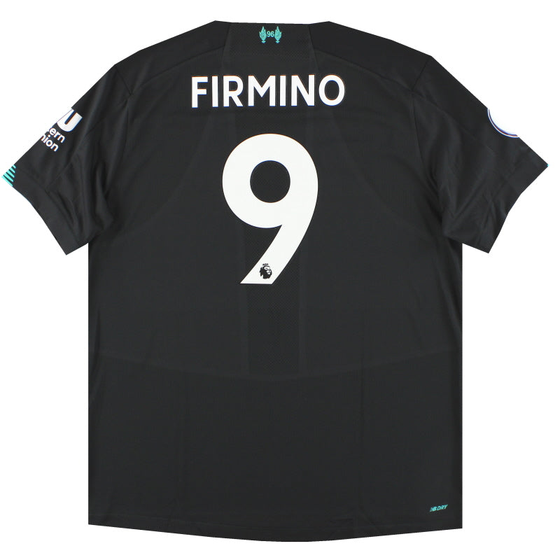 2019-20 Liverpool New Balance Third Shirt Firmino #9 *As New* XL Football Shirt